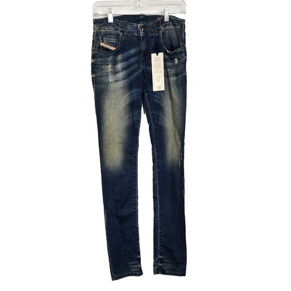 Diesel Denim - NWT Diesel Women's Jogg Grupee Sweat Pants Skinny Jeans Black Size 25 MSRP $279